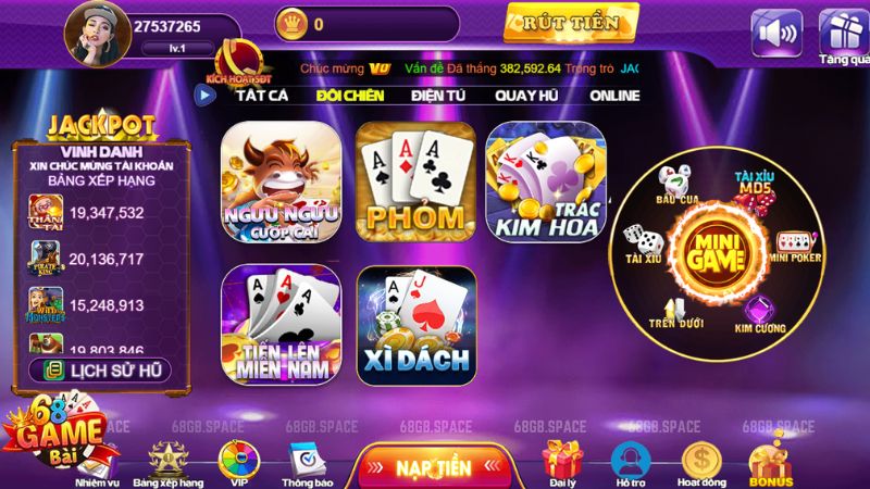 Tâm lý chiến khi chơi game bài đối kháng tại 68 Game Bài 4 Minigame 68 game bài